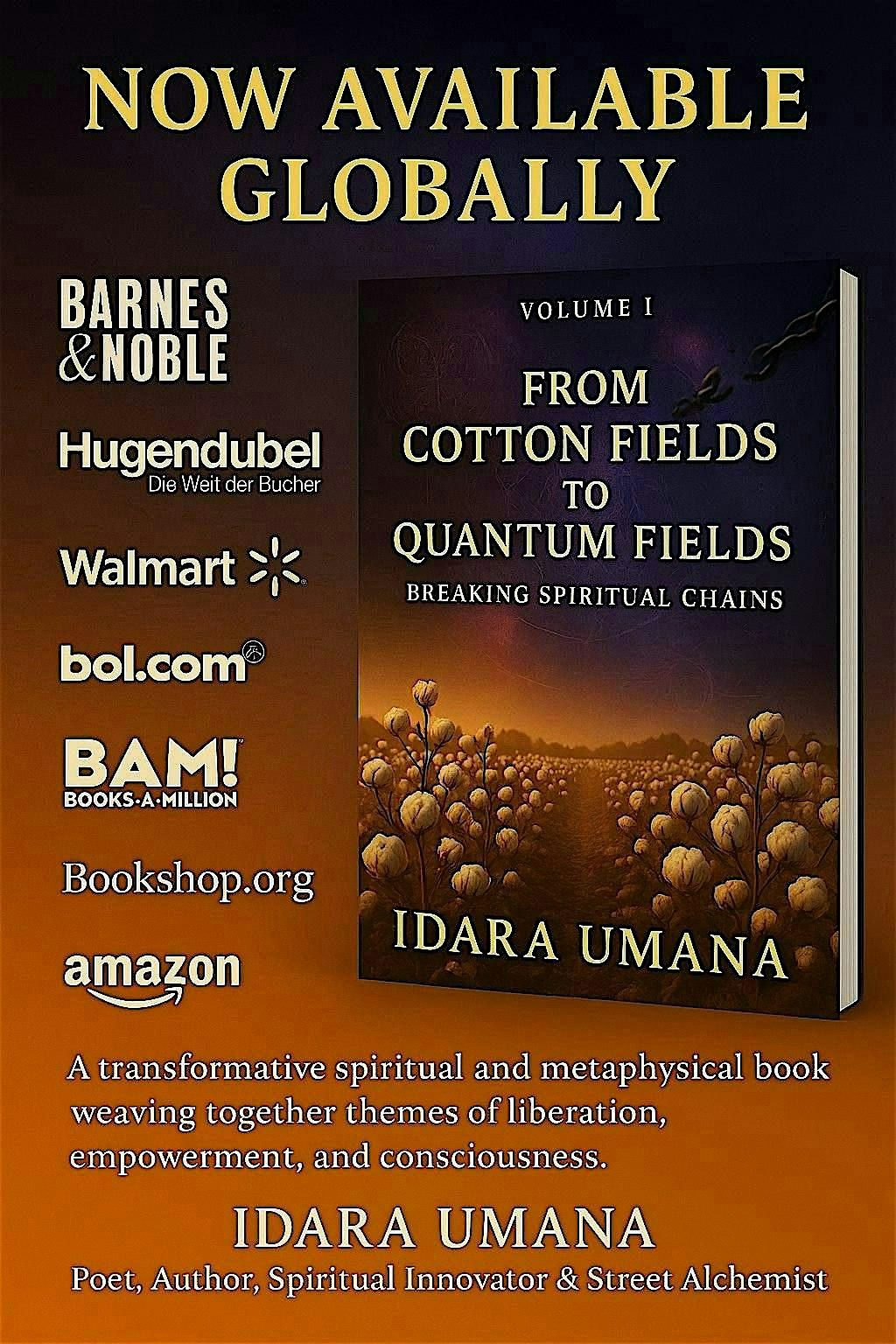 From Cotton Fields to Quantum Fields: An Author Signing with Idara Umana