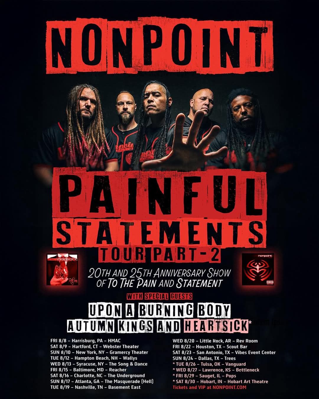 Nonpoint & Upon A Burning Body