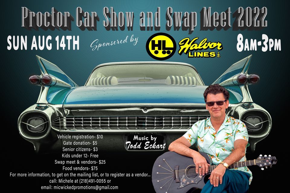 Proctor Car Show & Swap Meet 2022 800 N Boundary Ave, Duluth, MN