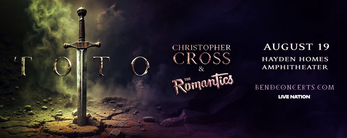 Toto, Christopher Cross, and The Romantics at Coastal Credit Union Music Park at Walnut Creek