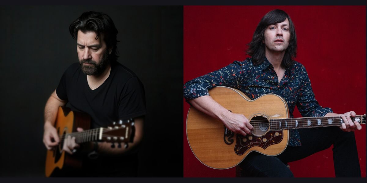 Rhett Miller and Bob Schneider at Music Box Supper Club