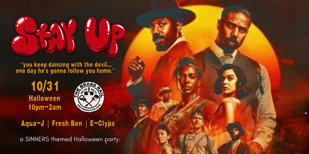 Stay Up - Halloween Party at The Brass Rail, Fort Wayne on 31st October ...