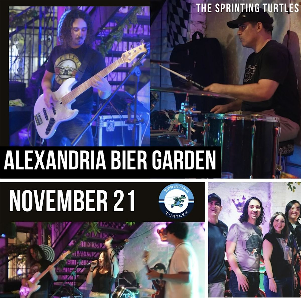 Sprinting Turtles - Live Music Friday Night #Coverband