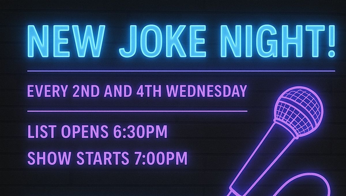 Comedy Open Mic May 27th