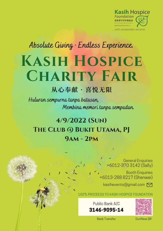Kasih Foundation Charity Fair The Club at Bukit Utama, Petaling Jaya