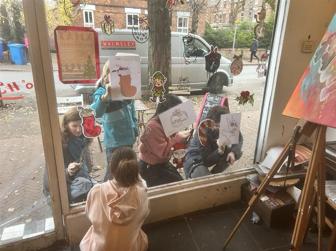 Free Window Painting Class