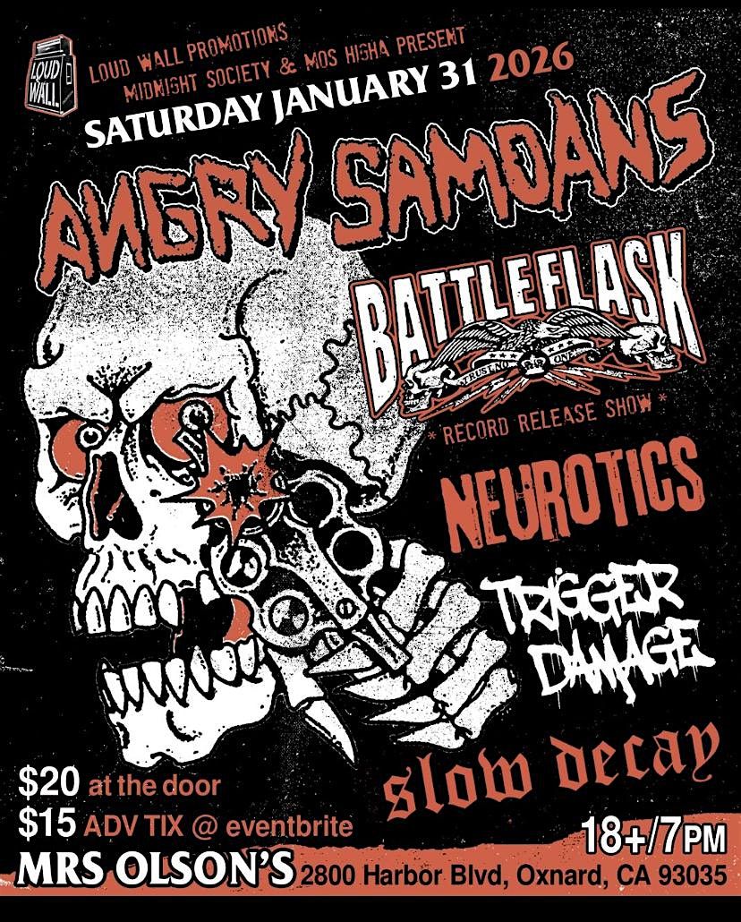 1\/31-ANGRY SAMOANS @ MRS OLSONS OXNARD