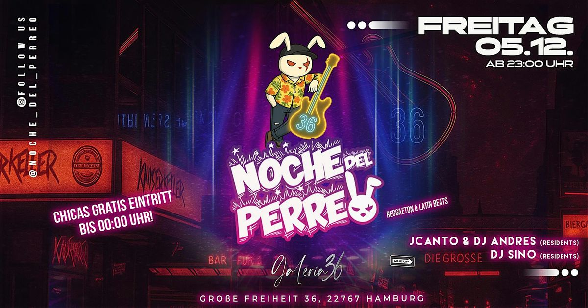 Noche del Perreo Hamburg @Galeria36