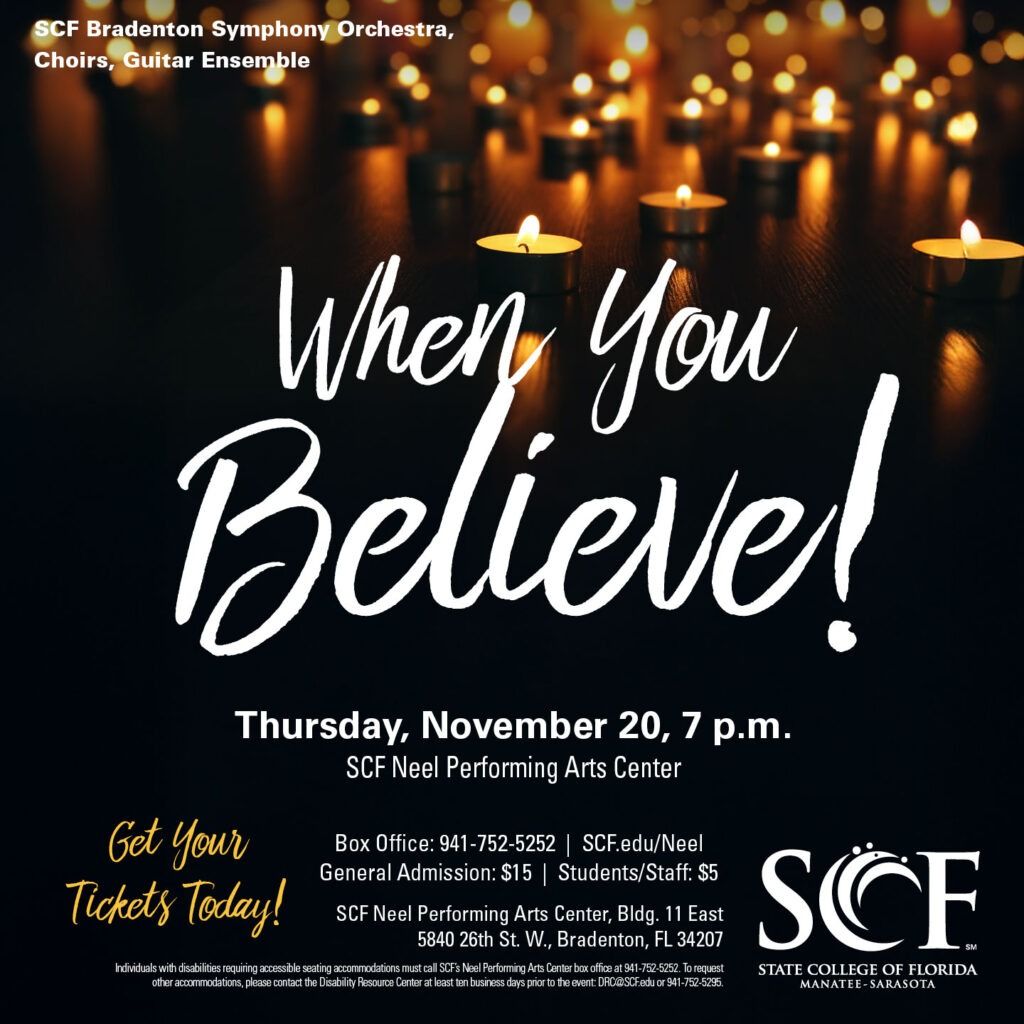Bradenton Symphony Orchestra: When You Believe!