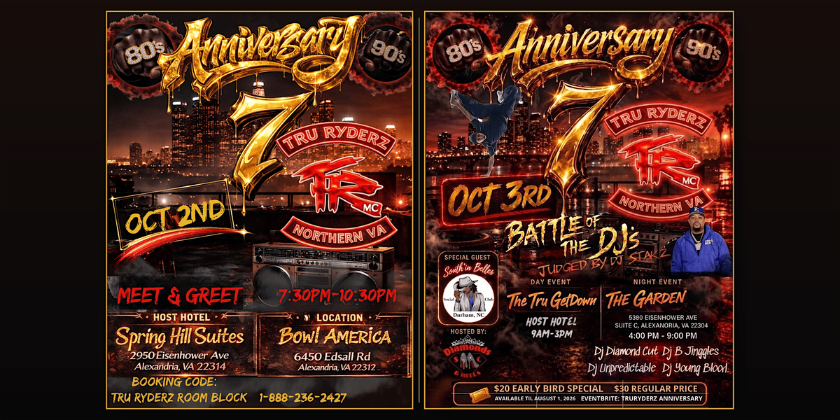 TRU Ryderz NoVa 7th Anniversary