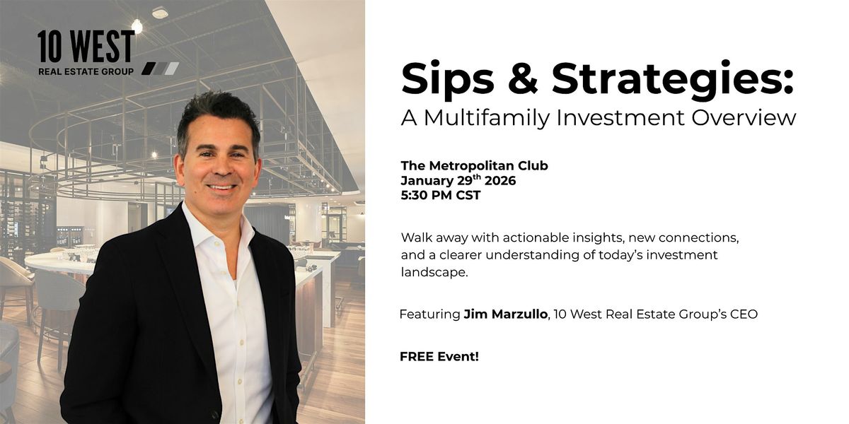 Sips & Strategies: A Multifamily Investment Overview
