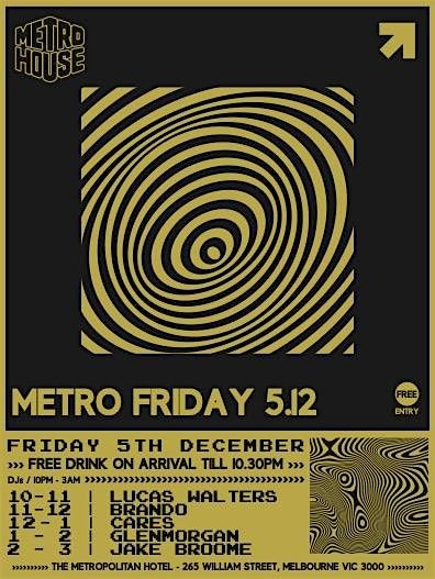 METRO FRIDAY 5.12
