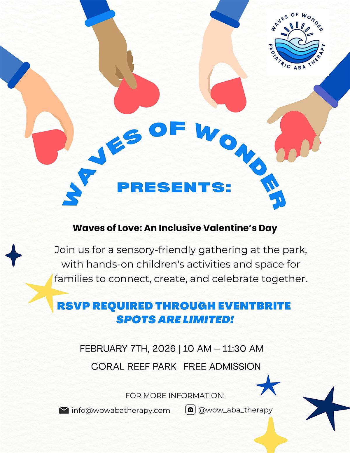 Waves of Wonder ABA Therapy: An inclusive Valentine’s Day Event at ...