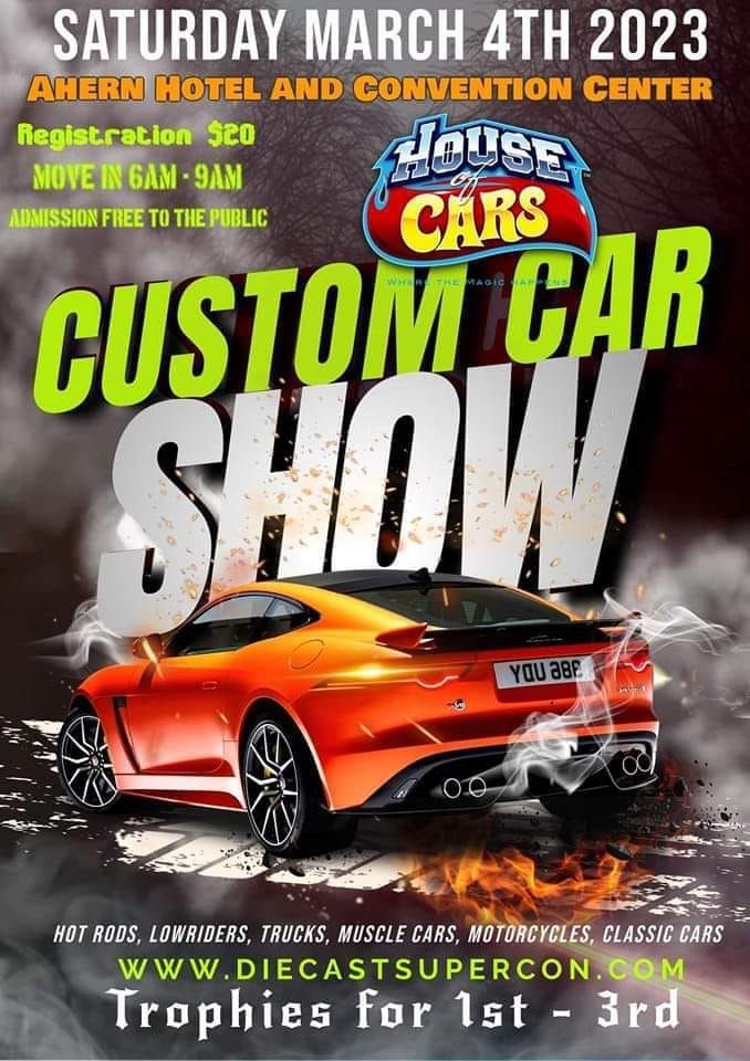 Exquizit House Of Cars Show Ahern Hotel, Las Vegas, NV March 4, 2023