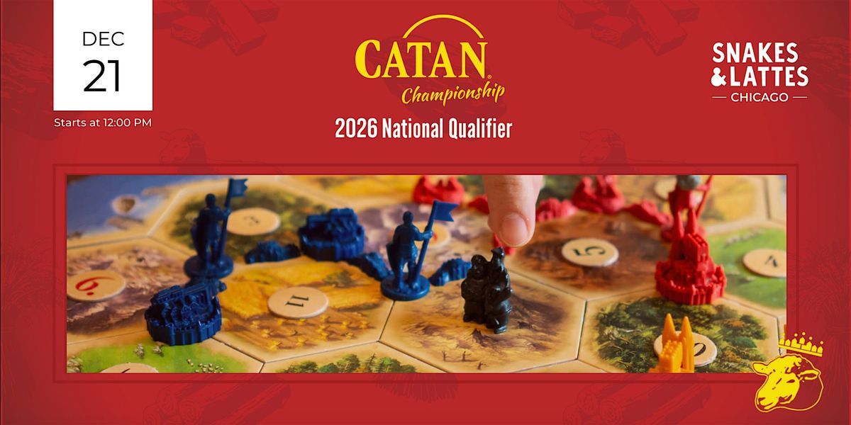 CATAN Championship Qualifier - Snakes & Lattes Chicago US