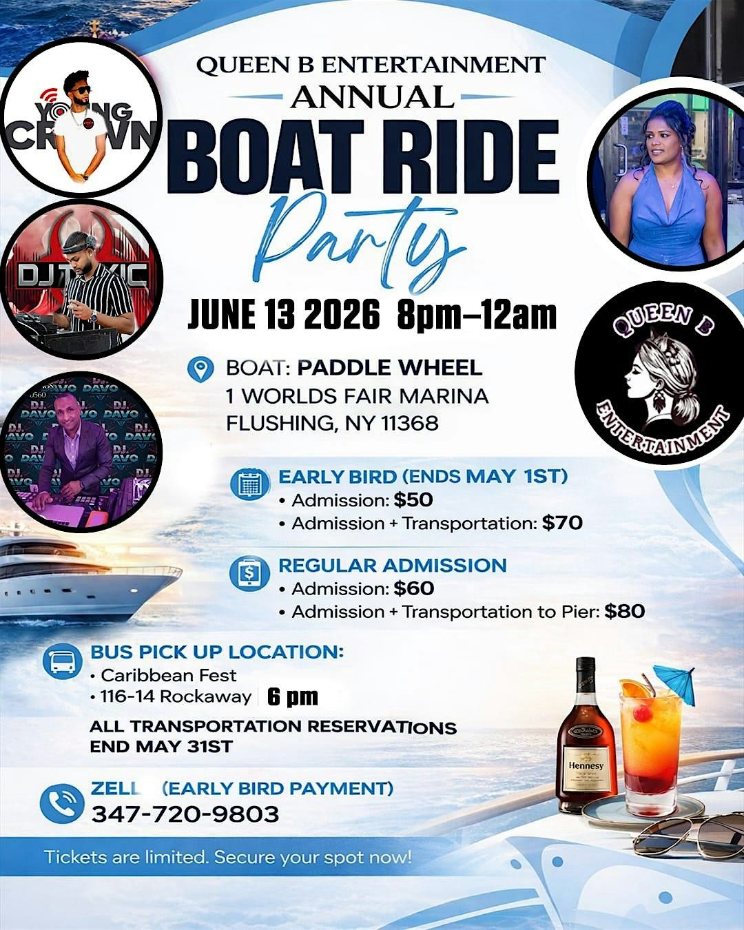 Queen B Annual Boat Ride
