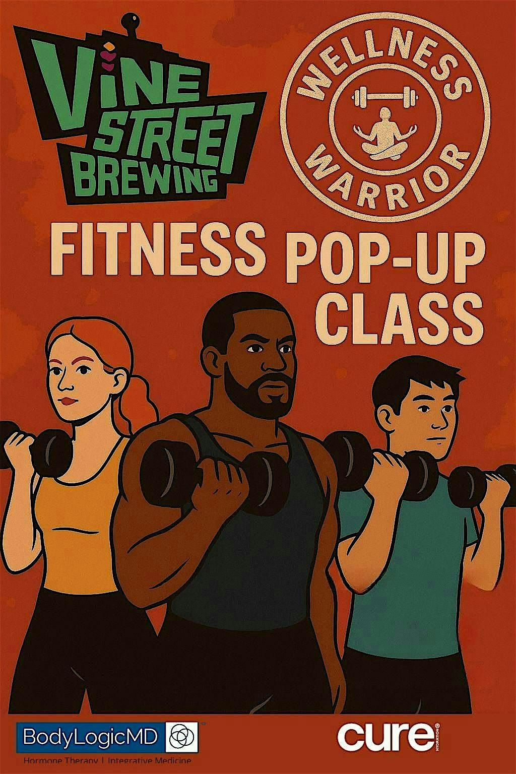 Wellness Warrior x Vine Street Brewing: Strength & Sip Pop-Up Series