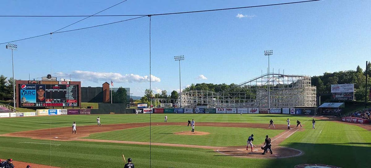 Parking Altoona Curve at Portland Sea Dogs