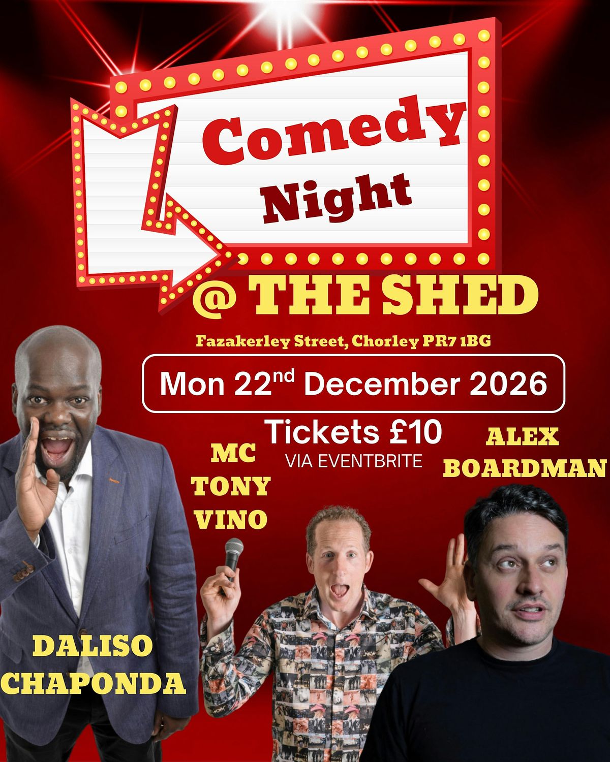 Comedy Night @ The Shed