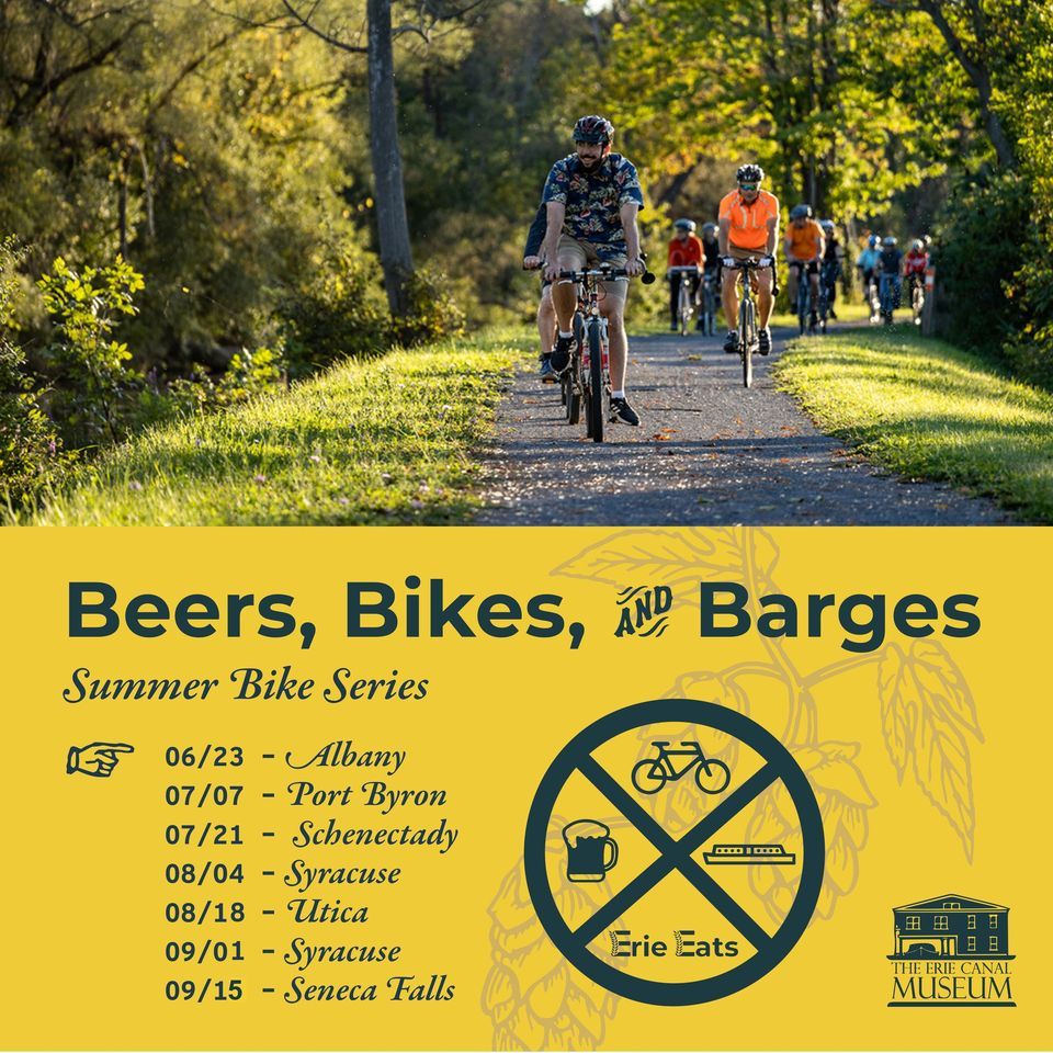 Utica Beers, Bikes, and Barges Bagg's Square District, Utica August