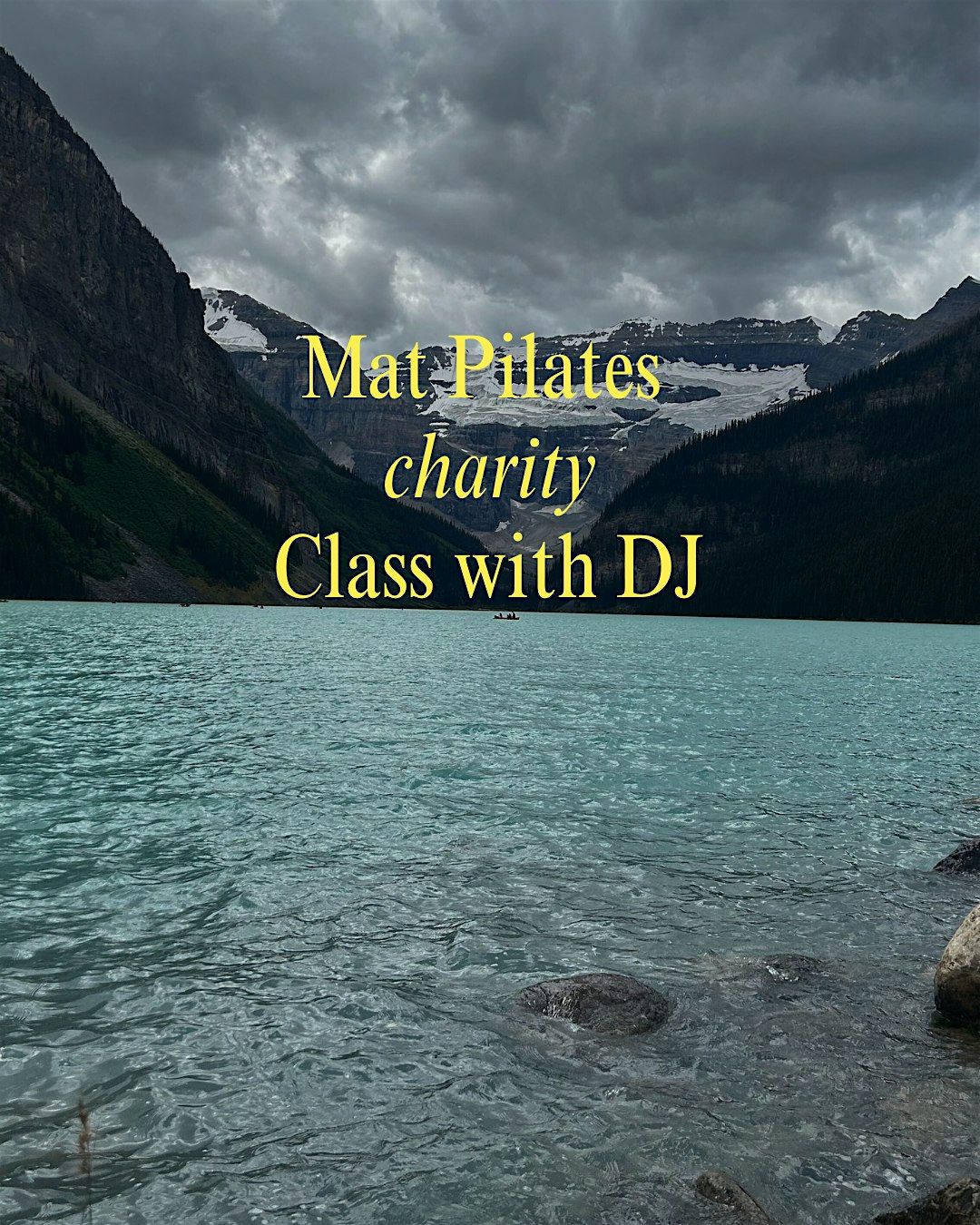Mat Pilates Charity Class with DJ