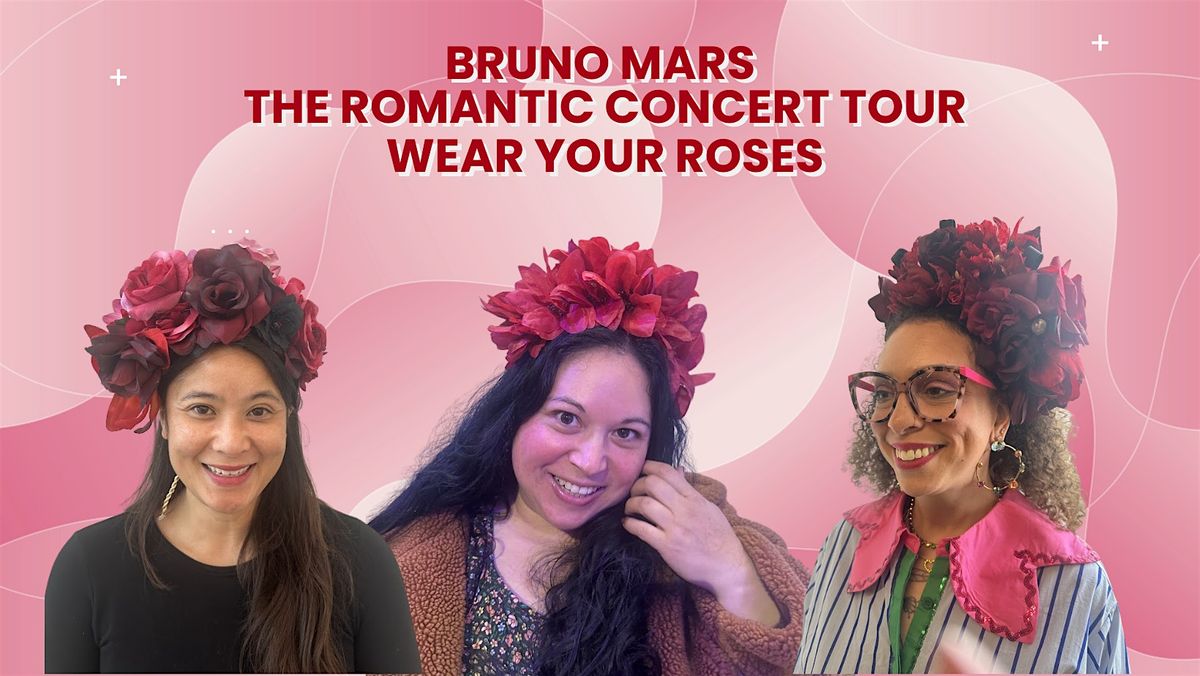 Get Concert-Ready: Make a Red Rose Flower Crown for the Bruno Mars Tour