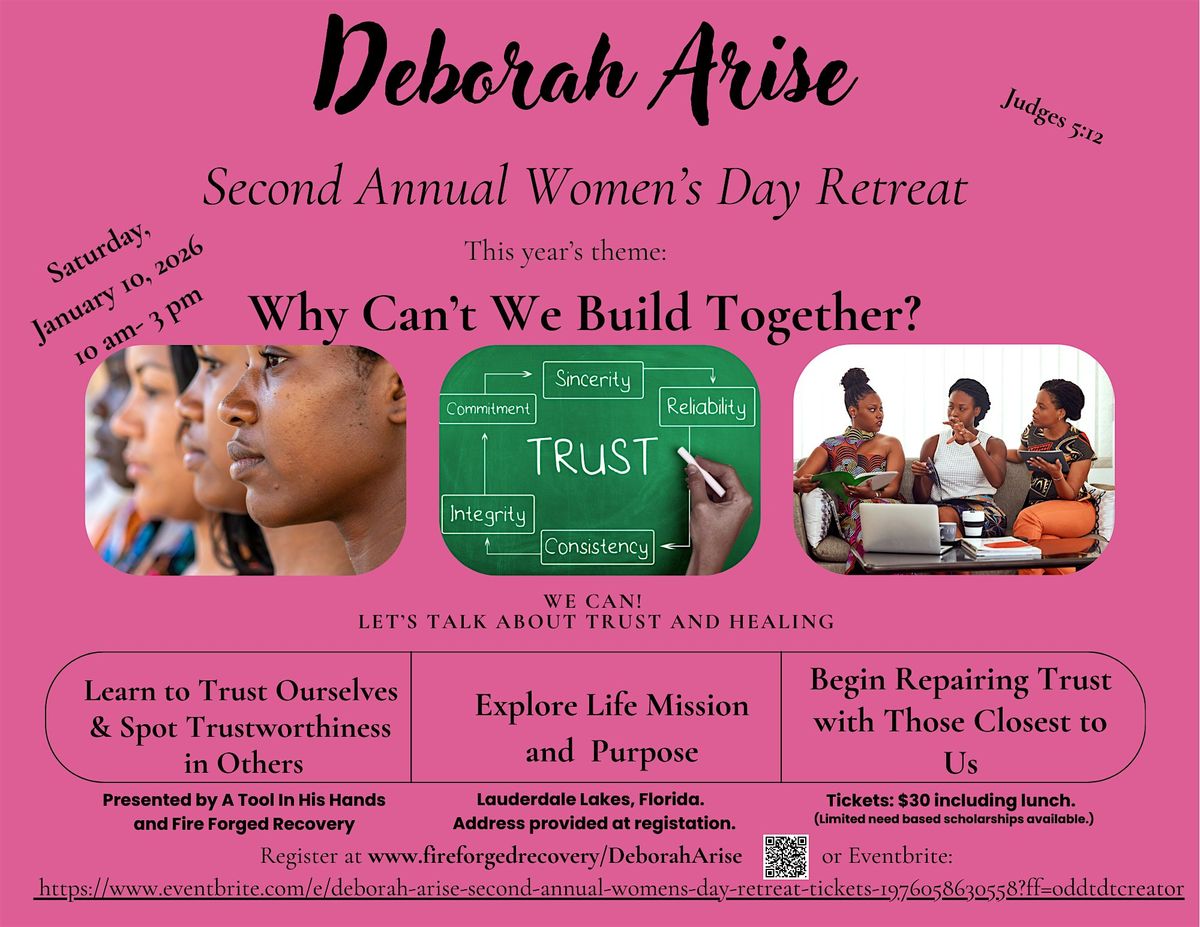 Deborah Arise Second Annual Women\u2019s Day Retreat