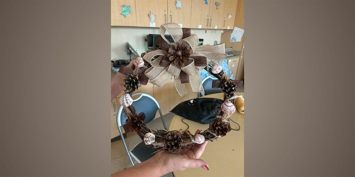 Holiday Eco-art: Coconut Palm Wreathes