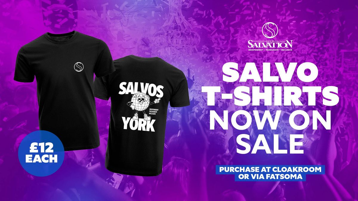 LIMITED EDITION: Salvos York Tee Drop \ud83d\udd25