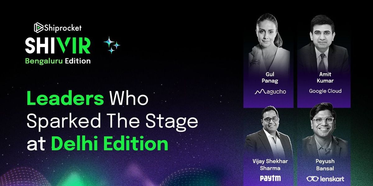 Shiprocket SHIVIR Bengaluru: AI Commerce Edition