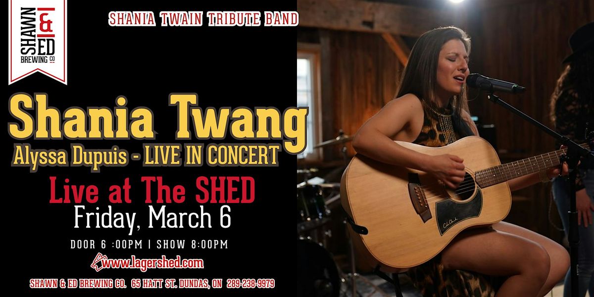 SHANIA TWANG Tribute Concert at The SHED