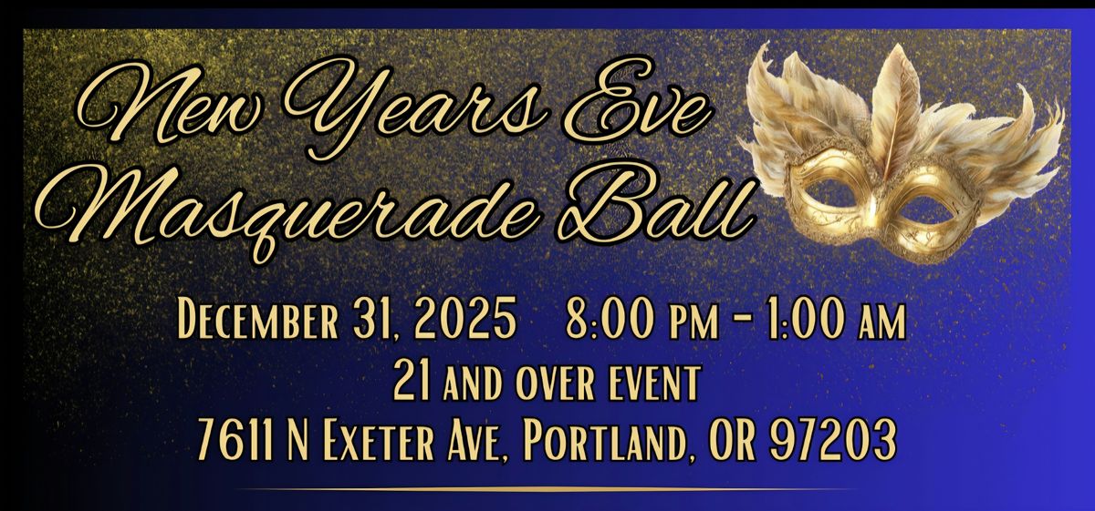 Masquerade New Year's Eve Party