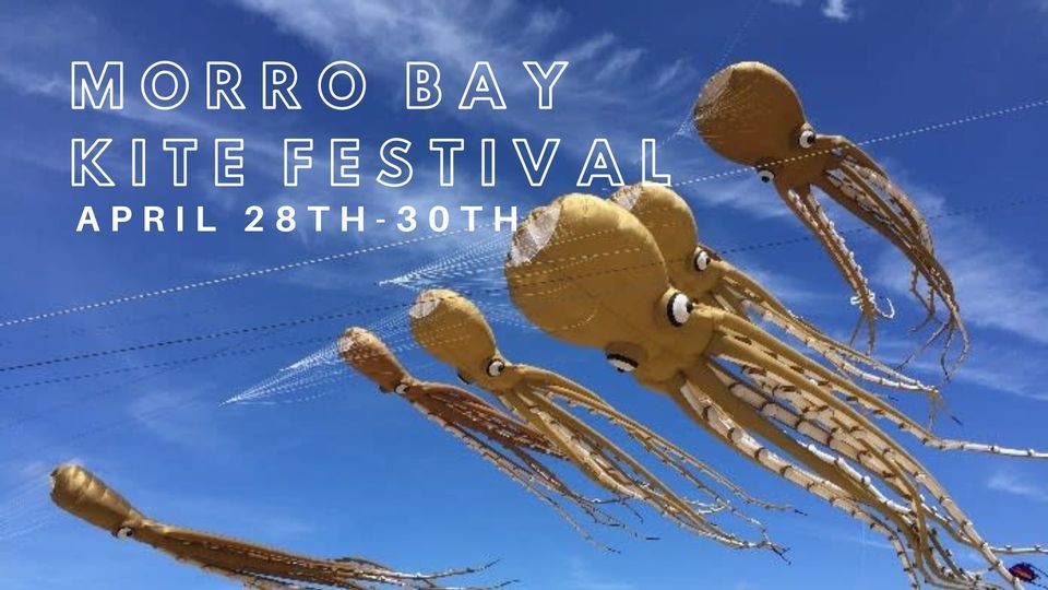 Morro Bay Kite Festival Morro Rock, San Luis Obispo, CA April 28, 2023