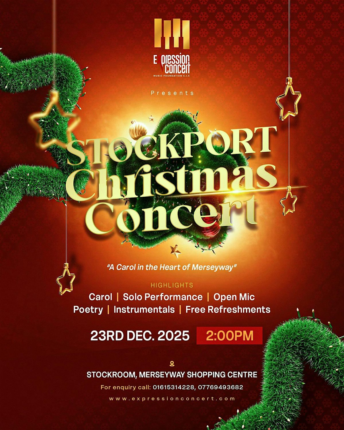STOCKPORT CHRISTMAS CONCERT