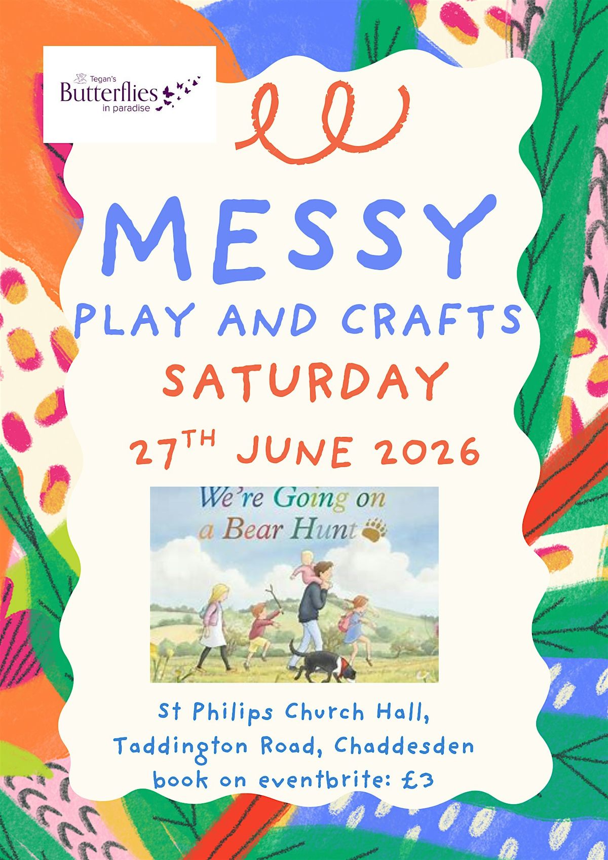 Messy Play and Crafts - We're going on a Bear Hunt