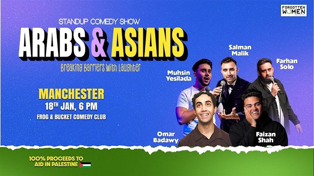 Arabs & Asians Stand-up Comedy Show Manchester