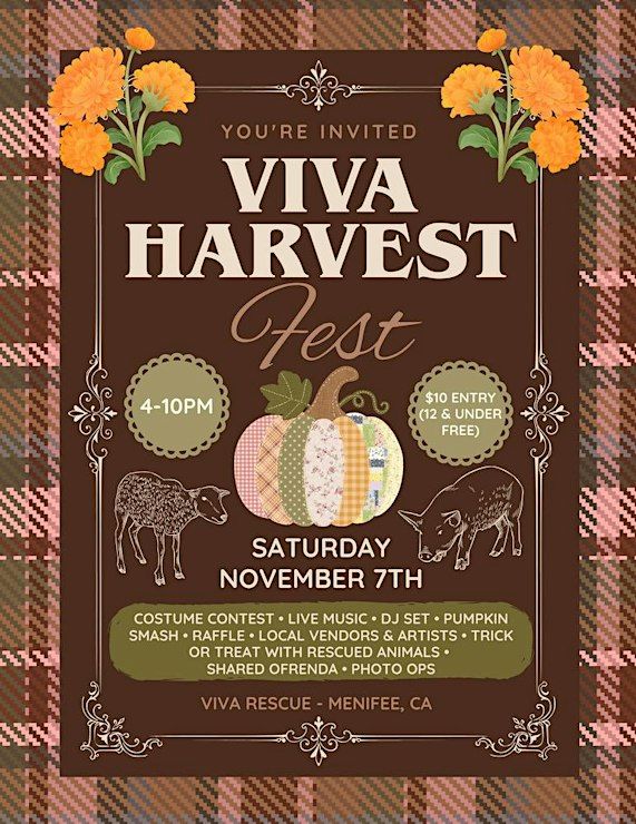 Viva Harvest Fest at 29104 Loretta Ave, Menifee on 7th November, 2026