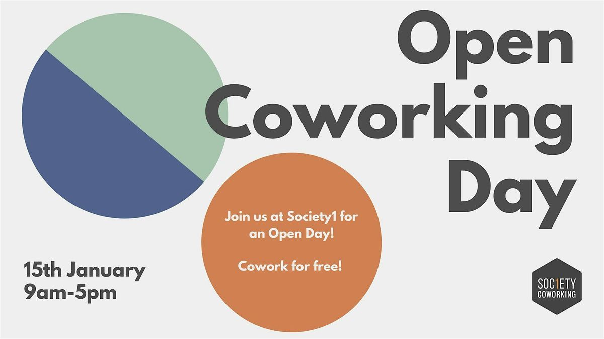 Open Coworking Day at Society1
