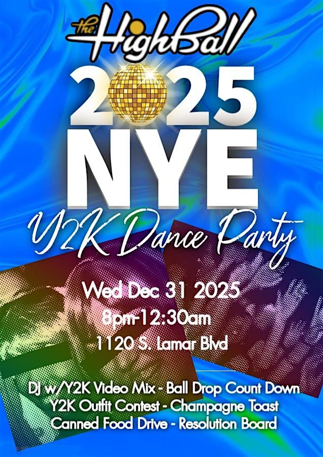 Highball Y2K New Years Dance Party