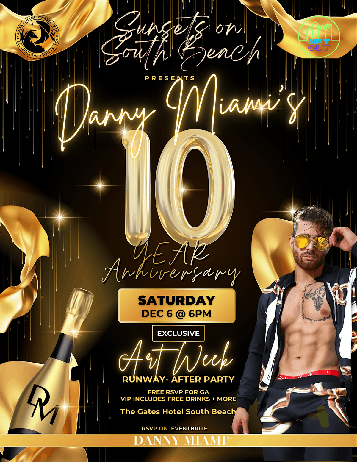 DANNYMIAMI 10 Year Anniversary - Miami Art Week