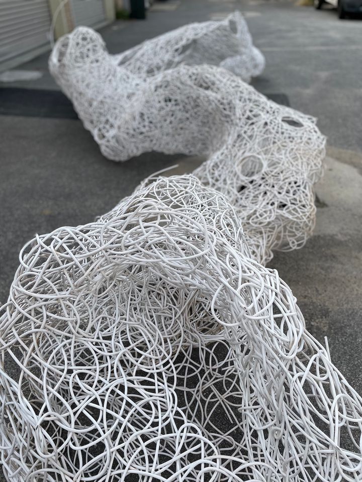 Weaving Sculptural Vessels Tactile Arts, Darwin, NT August 21, 2022