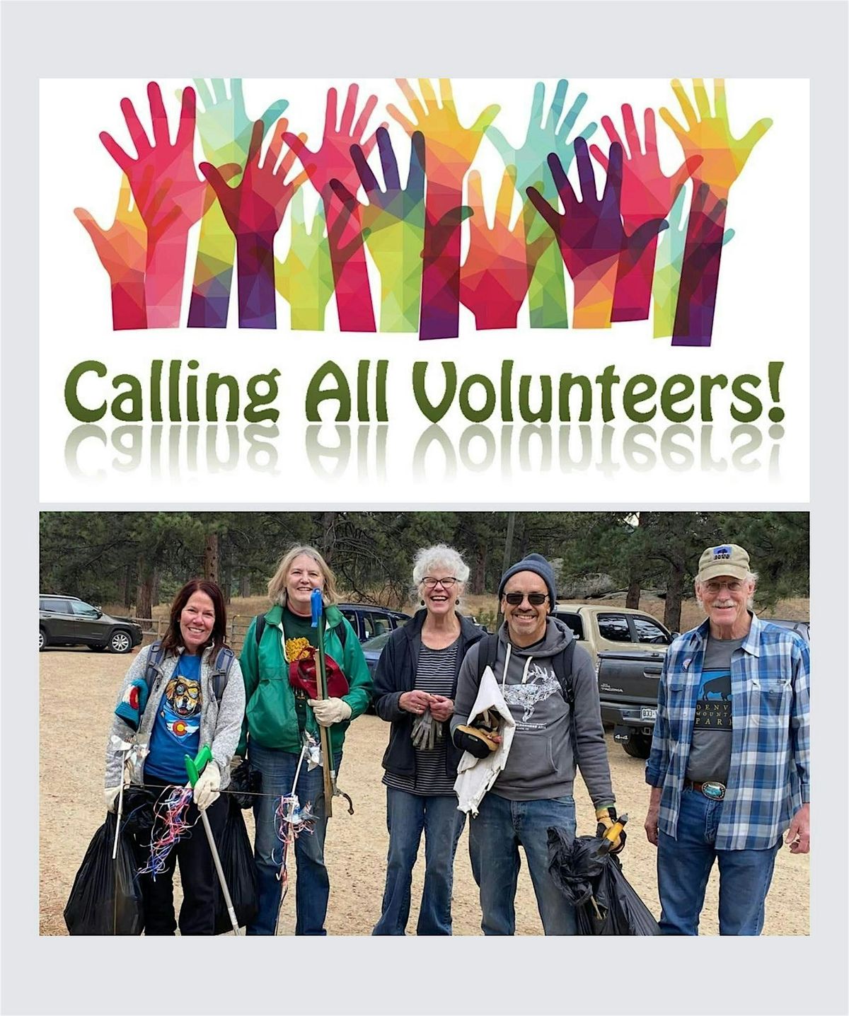 Denver Mountain Parks Stewardship Day at Red Rocks Park (Lower South Lot)