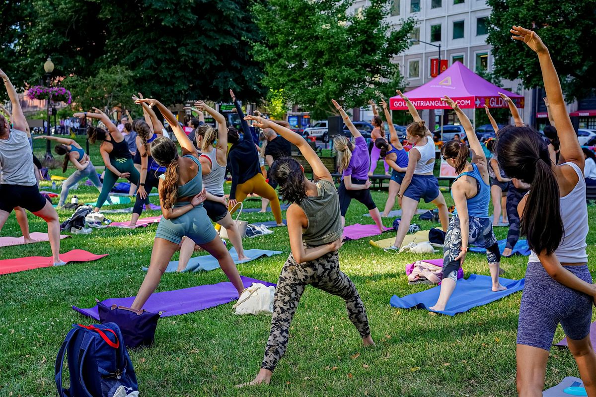 TriFit: Yoga in the Park with CorePower Yoga
