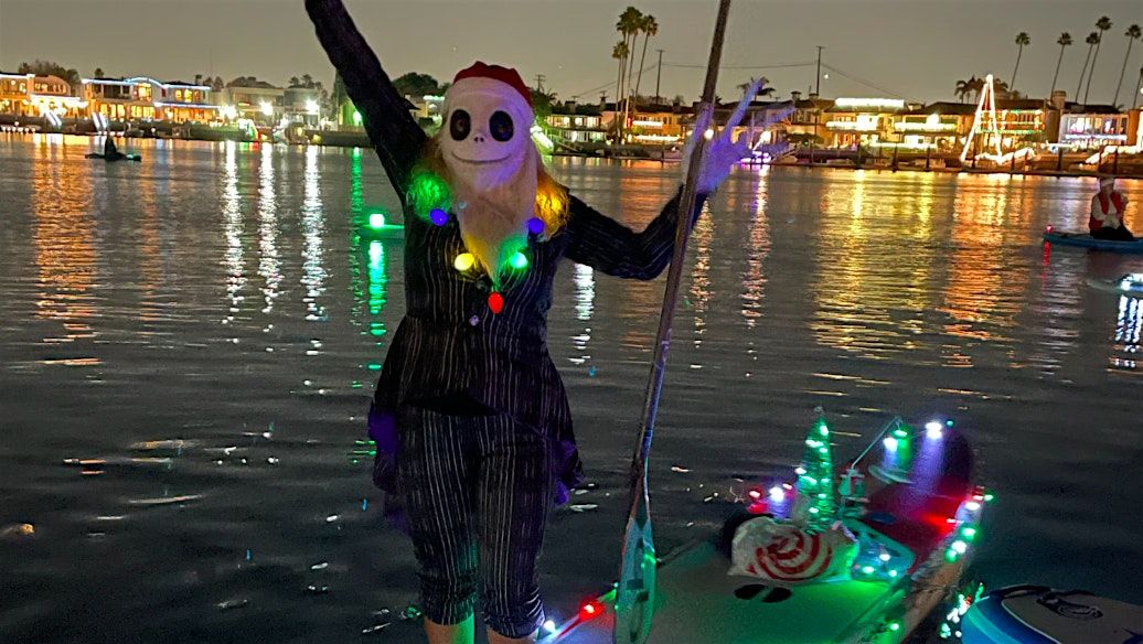 Christmas Light Paddle through the Naples Canals