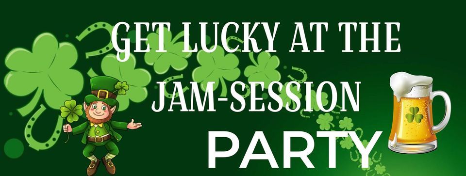 GET LUCKY AT THE JAM-SESSION PARTY
