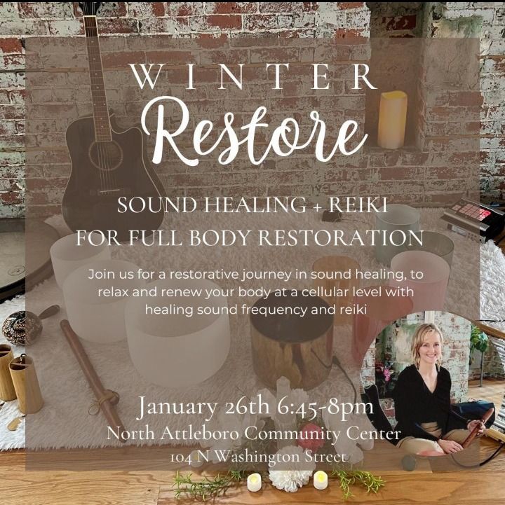 Winter RestoreSound Healing + Reiki for Full Body Restoration 104 No