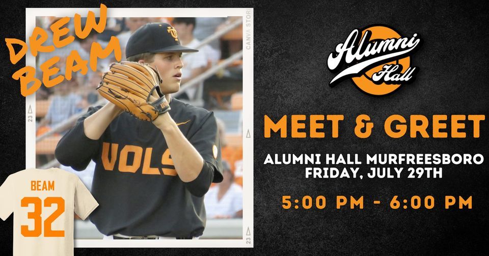 Drew Beam Meet & Greet at Alumni Hall