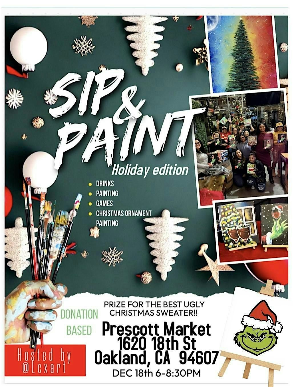 Holiday Sip & Paint