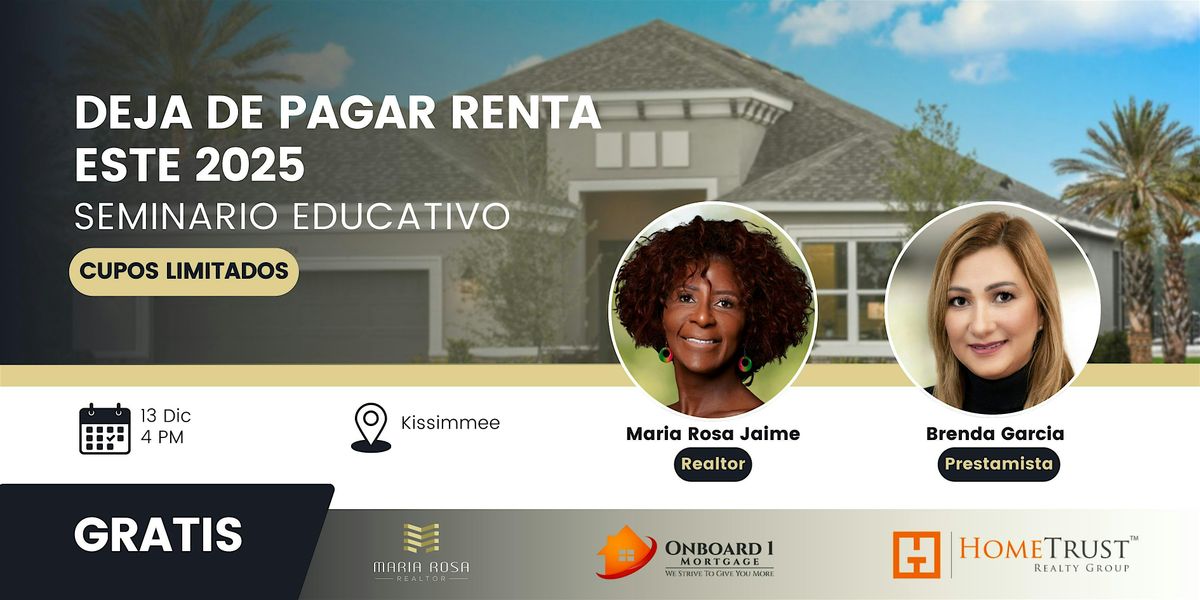 DEJA DE PAGAR RENTA ESTE 2025 #Orlando