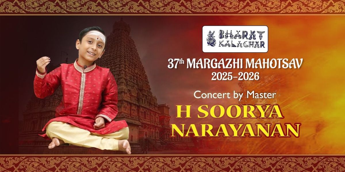 YOU TUBE FAME SOORYANARAYANAN - CLASSICAL CONCERT